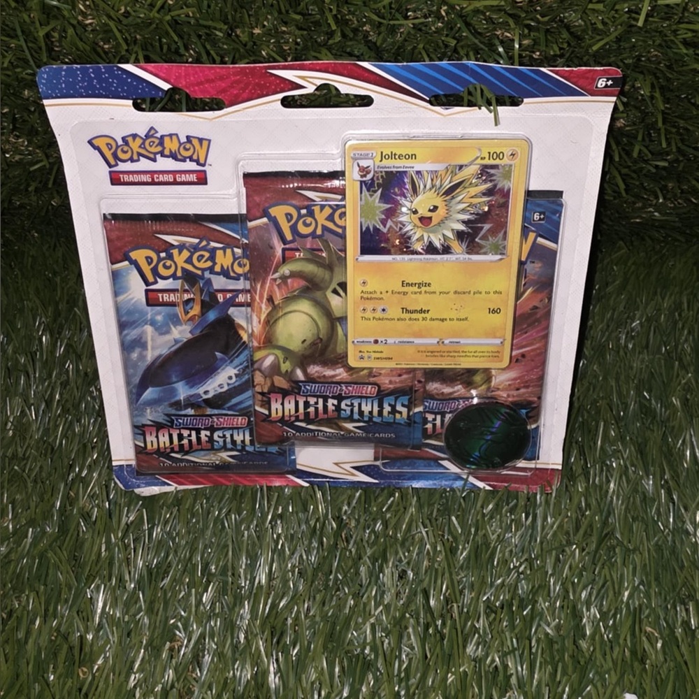 Battle Styles 3 Pack Blister [Jolteon] - SWSH05: Battle Styles (SWSH05)